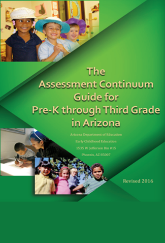 Assessment Continuum Guide for Pre-K Cover