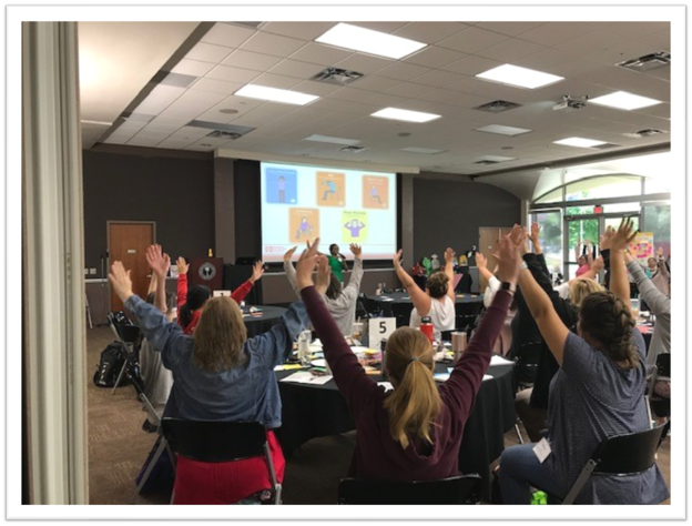 Teach Camp Brain Break Picture.